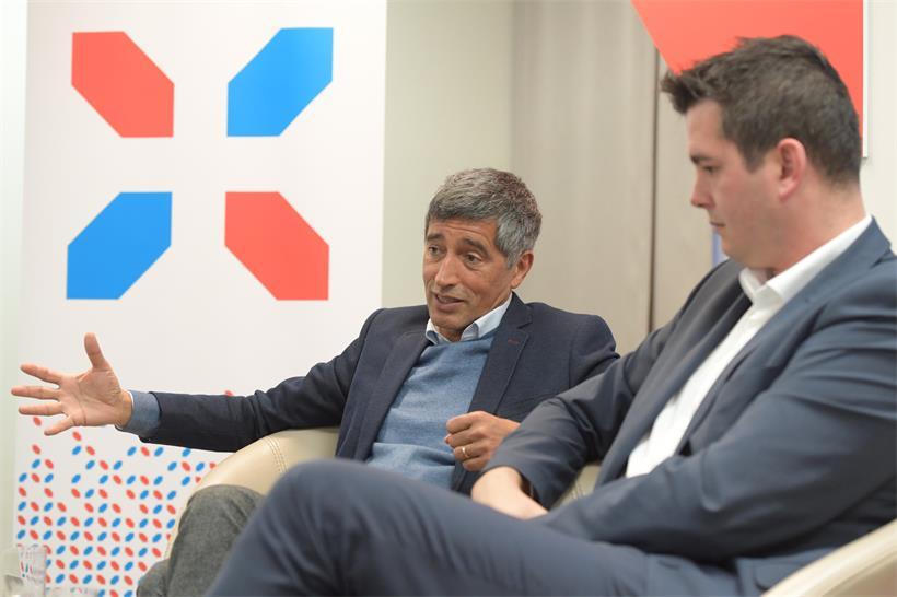 Ranga Yogeshwar mit Mittelstandsminister Lex Delles

