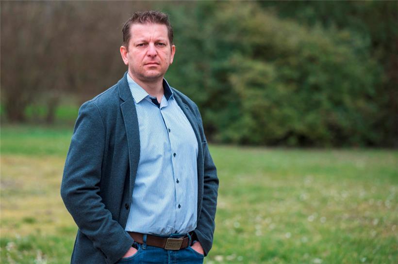 Raphaël Halet, ehemaliger Angestellter des Wirtschaftsprüfungsunternehmens PwC und Whistleblower, im Jahr 2021
