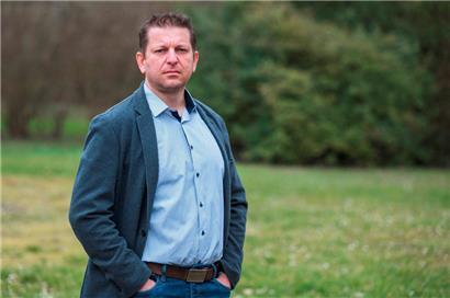 Raphaël Halet, ehemaliger Angestellter des Wirtschaftsprüfungsunternehmens PwC und Whistleblower, im Jahr 2021
