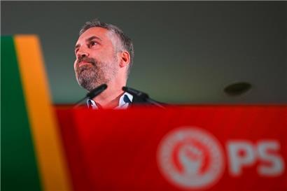 Ratlos: der sozialistische Parteichef Pedro Nuno Santos nach der verlorenen Parlamentswahl
