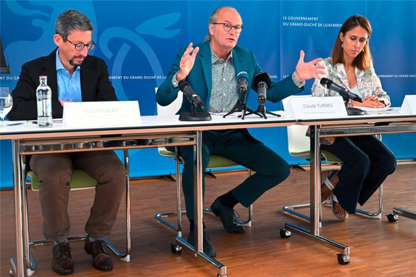 Raumentwicklungsminister Claude Turmes („déi gréng“) hat das neue PDAT am Dienstag vorgestellt
