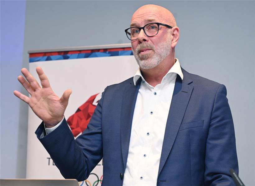 Raymond Conzemius, Technischer Direktor des COSL, konnte am Freitag so viele Sportler im Elitekader verkünden wie noch nie zuvor
