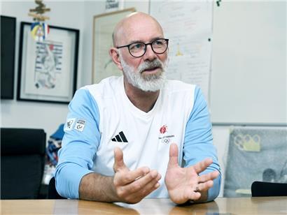 Raymond Conzemius, Technischer Direktor des COSL, spricht über die Erwartungen an die Winterspiele 2026
