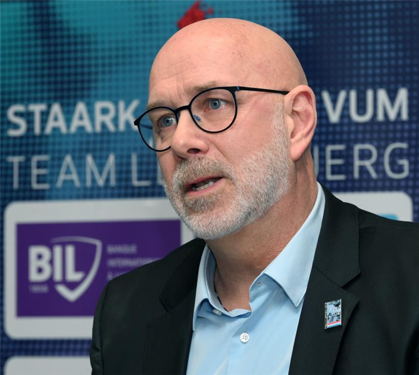 Raymond Conzemius stellte, gemeinsam mit Laurent Carnol, am Freitag die 106 Athleten und Mannschaften vor, die es in die Kader des COSL geschafft haben
