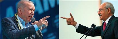 Recep Tayyip Erdoğan könnte bei den Präsidentschaftswahlen am Sonntag in der Türkei gegenüber Kemal Kiliçdaroğlu das Nachsehen haben
