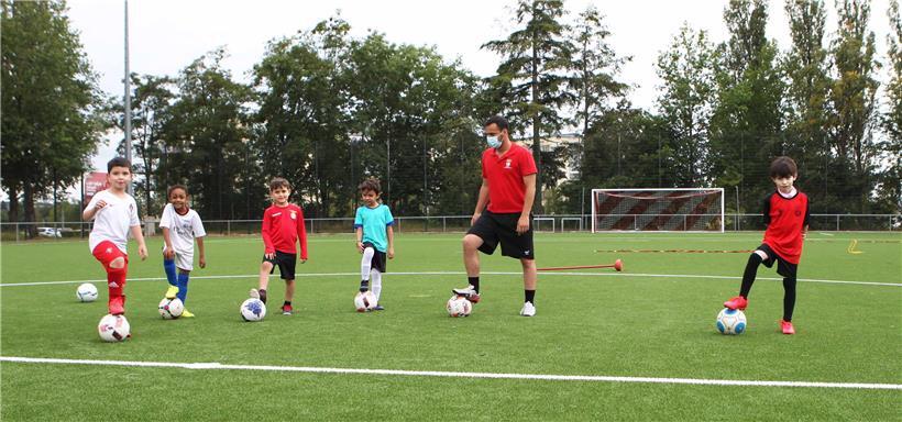 Regelmäßig können Kinder in Hamm zum Probetraining vorstellig werden. So wie gestern.
