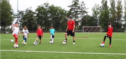 Regelmäßig können Kinder in Hamm zum Probetraining vorstellig werden. So wie gestern.
