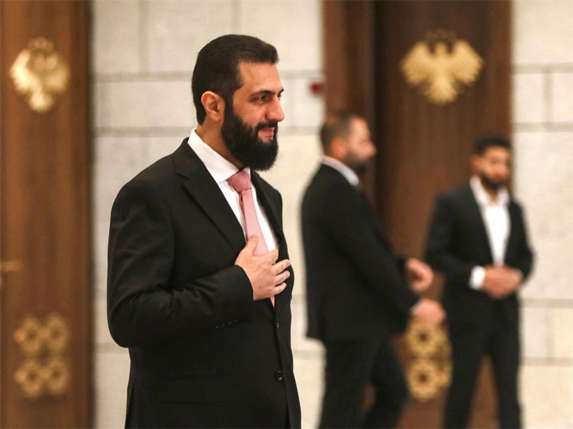 Regiert seit Januar 2025 als Übergangspräsident in Syrien: Ahmed al-Scharaa