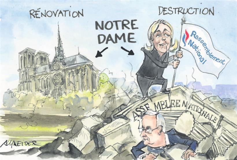 Regierung in Frankreich scheitert