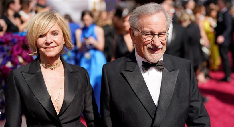 Regisseur Steven Spielberg und seine Frau Kate Capshaw
