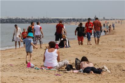 Reiseziel Belgien: Die belgische Küste könnte schon bald wieder Touristen empfangen
