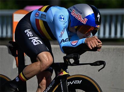 Remco Evenepoel ist zum vierten Mal Weltmeister im Zeitfahren geworden