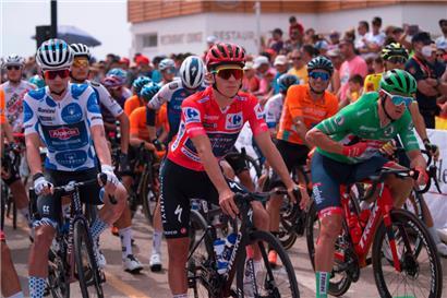Remco Evenepoel möchte das Rote Trikot bis zum Ende verteidgien
