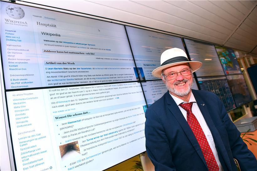 René Beideler kümmert sich um die luxemburgische Seite auf Wikipedia. Um die 16.000 Artikel hat alleine er verfasst und viele andere korrigiert.
