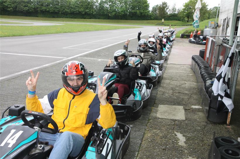 Rennfieber: Alle bereit zum Start
