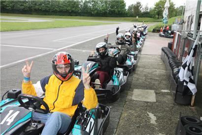 Rennfieber: Alle bereit zum Start
