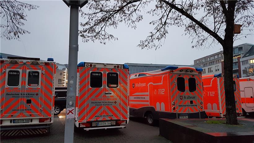 Rettungswagen in Trier
