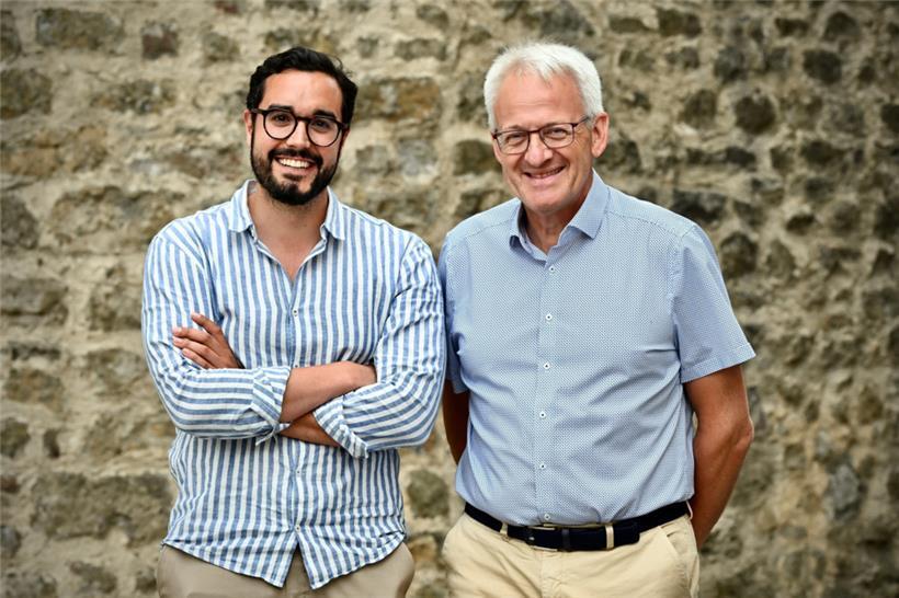 Ricardo Marques und Yves Wengler wollen auch weiterhin in Echternach regieren
