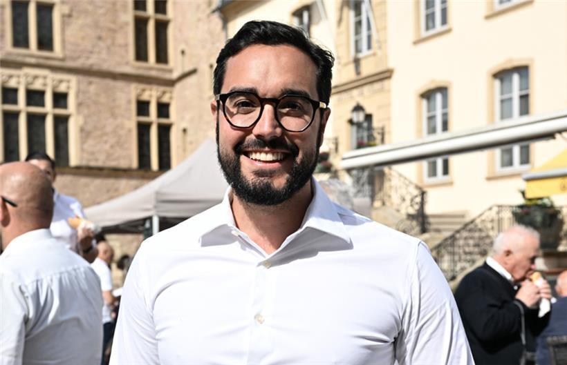 Ricardo Marques war früher als Messdiener bei der Springprozession dabei. Heute ...