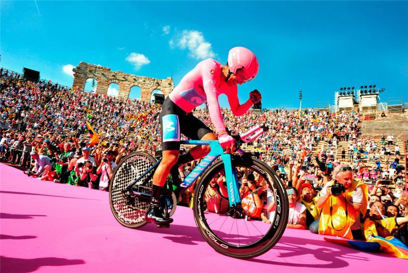  Richard Carapaz, mittlerweile bei Ineos Grenadiers, möchte nach 2019 einen weiteren Sieg beim Giro feiern 
