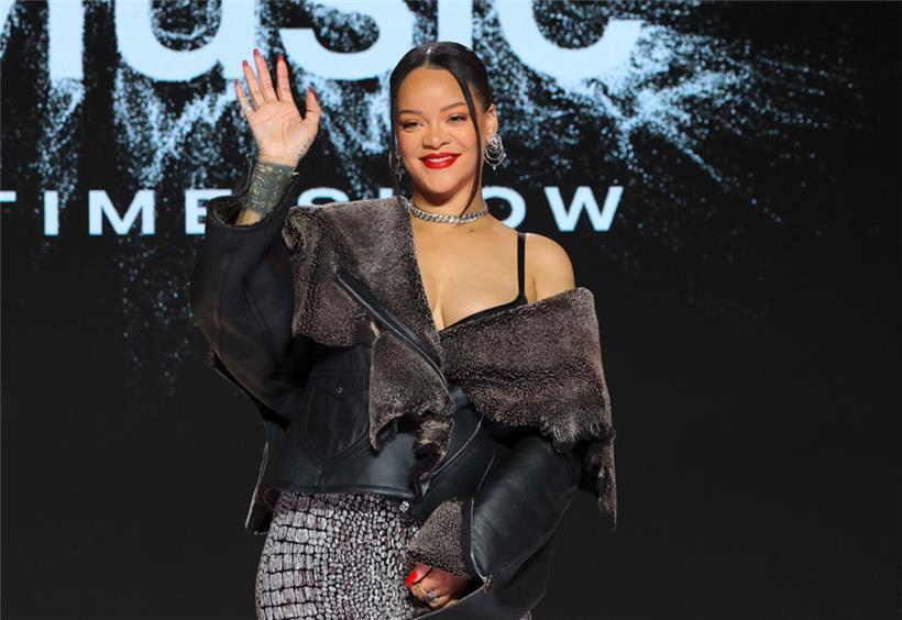Rihanna ist für die Halbzeitshow zuständig
