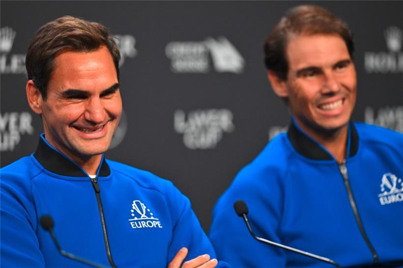 Roger Federer und Rafael Nadal werden in London gemeinsam beim Laver Cup antreten
