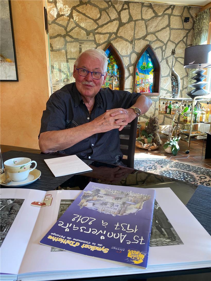 Roland Breyer ist mit 77 noch immer voller Tatendrang und Ideen
