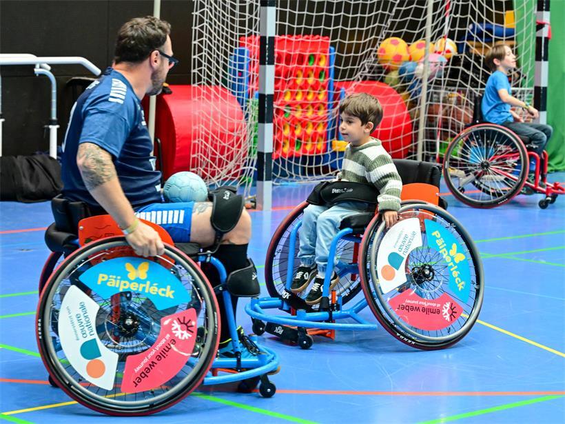 Der Parasport zeigt sich beim Paralympic Day in all seinen Facetten