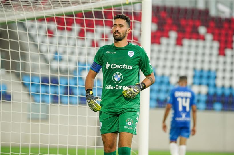 Romain Ruffier und seine Teamkollegen hatten beim Rückspiel einen noch schwereren Stand
