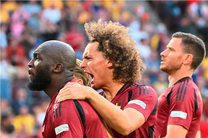 Romelu Lukaku wurde bereits dreimal umsonst von seinen Teamkollegen gefeiert
