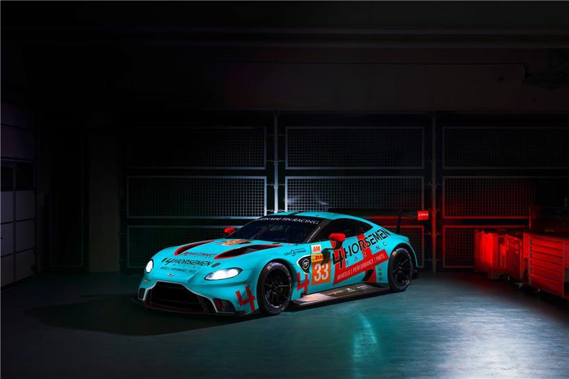 Rosa war gestern: Pereiras neuer Aston Martin ist blau
