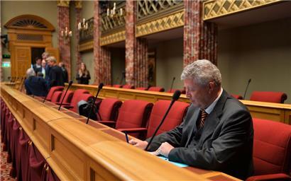Roy Reding ist fortan isoliert: Die ADR distanziert sich von dem früheren Parteikollegen
