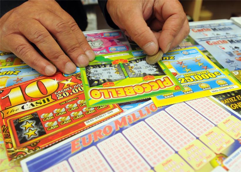Rubbellose haben der Loterie Nationale einen Umsatz von 12,7 Millionen Euro in die Kassen gespült
