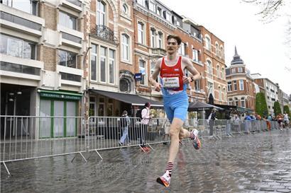 Ruben Querinjean wurde bei der EM in Brüssel und Louvain über 10 km 32.
