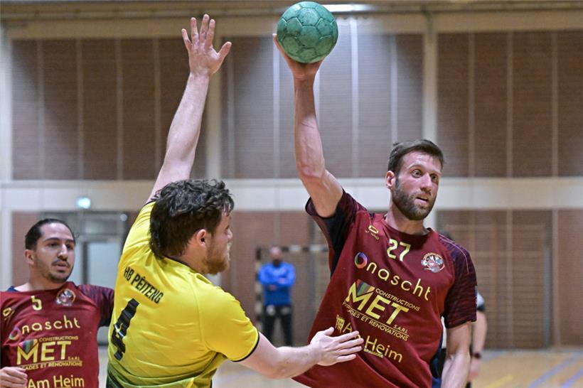 Rümelingen und Vincent Schockmel wollen in die Titelgruppe
