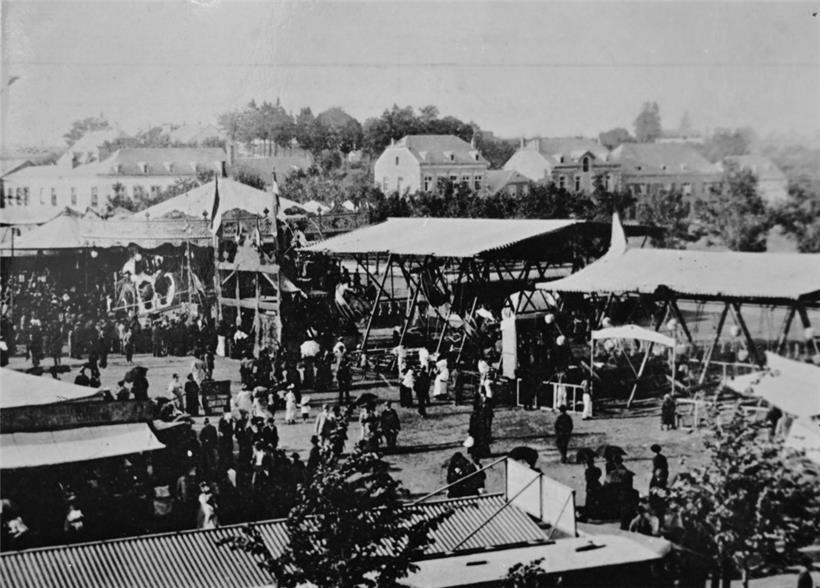 Rummelplatz-Atmosphäre anno dazumal
