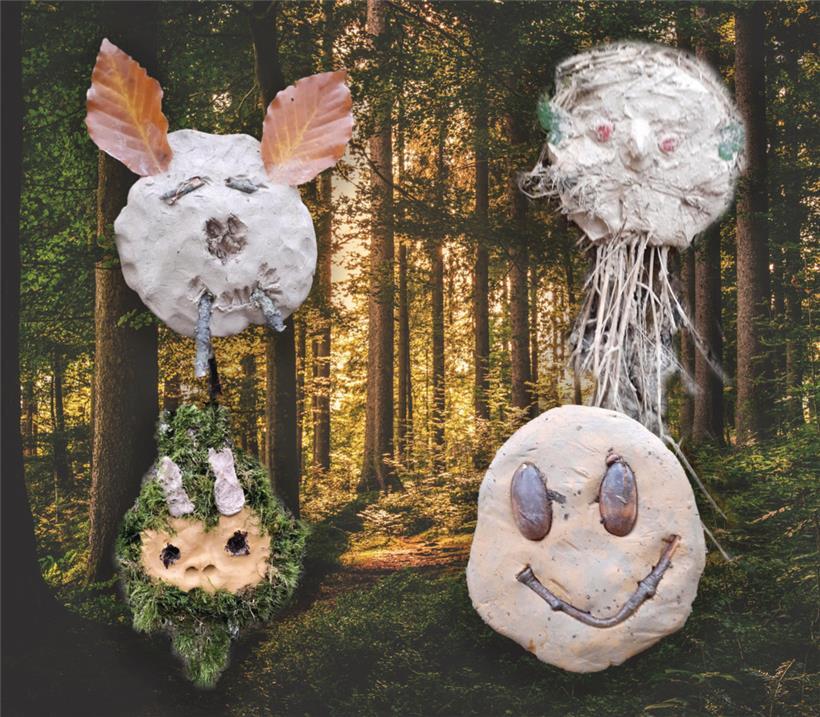 Rund 30 Menschen haben am letzten Wochenende den Bäumen im „Bobësch“ ein „Gesicht“ gegeben. Das sind einige von ihnen. Ein Gesicht ist eine Identität und hinter einer Identität steckt eine Persönlichkeit: Es war ihr Beitrag zum Tag des Baumes und zum Kulturjahr 2022. 
