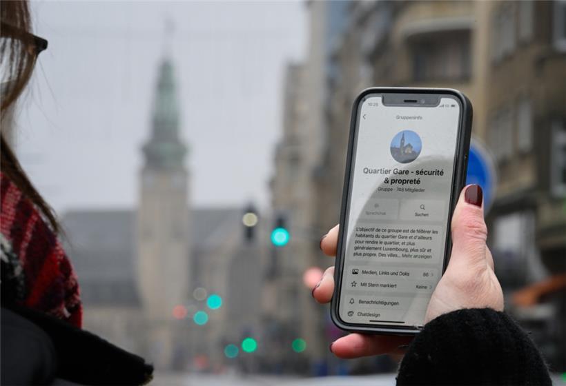 Rund 750 Mitglieder zählt inzwischen eine Gruppe bei „WhatsApp“, in der sich Bürgerinnen und Bürger über den Alltag im Bahnhofsviertel und ihre Probleme austauschen
