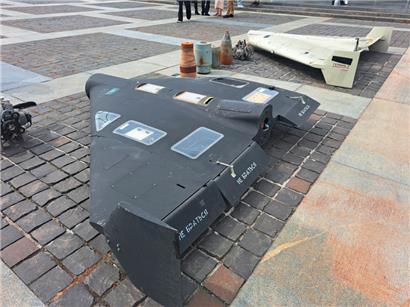 Russland hat in der Nacht zum Donnerstag eine Reihe von Kampfdrohnen und Raketen in Richtung ukrainischer Städte gefeuert
