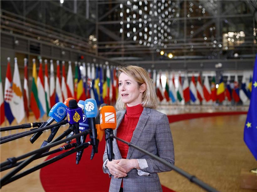 EU-Außenbeauftragte Kaja Kallas in Brüssel erklärt Russlands fehlendes Interesse an Friedensgesprächen