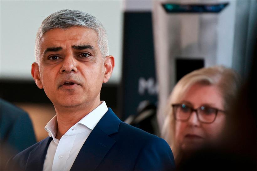 Sadiq Khan sicherte sich als erstes Stadtoberhaupt Londons eine dritte Amtszeit
