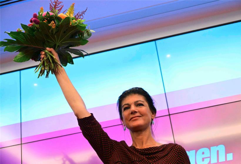 Sahra Wagenknecht kann mit dem Ausgang der Landtagswahlen zufrieden sein 

