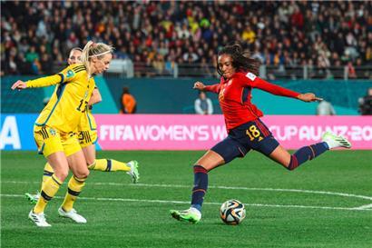 Salma Paralluelo und Spanien sind im Finale eher in der Außenseiterrolle
