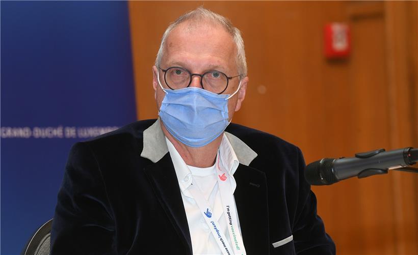 „Santé“-Direktor Jean-Claude Schmit hat am Dienstag bei einem Interview eine Prognose zur Corona-Situation Luxemburgs abgegeben
