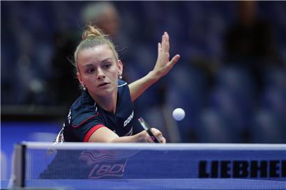 Sarah De Nutte scheiterte im Viertelfinale an einer in der Weltrangliste deutlich schwächer platzierten Gegnerin 
