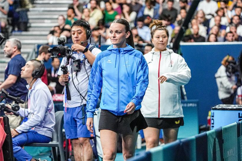 Sarah de Nutte war noch nie so nah an einem Erfolg gegen Jieni Shao dran