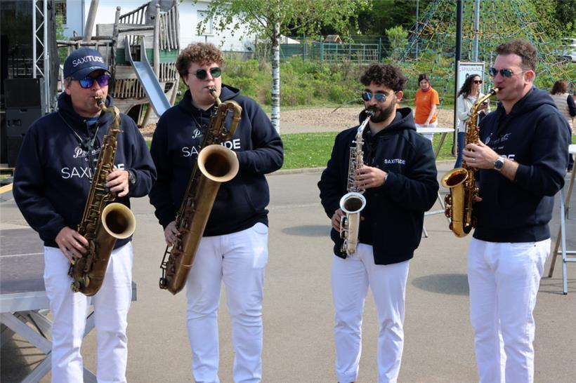 Saxitude sorgte in Koerich für gute Stimmung