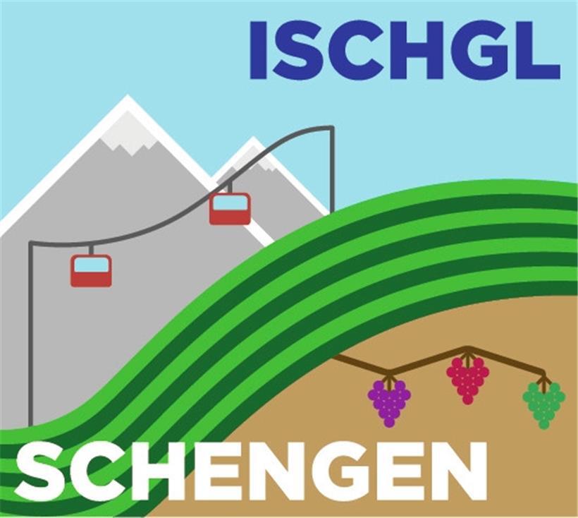 Schengen und Ischgl, eine Städtepartnerschaft zwischen Moselhängen und Skipisten
