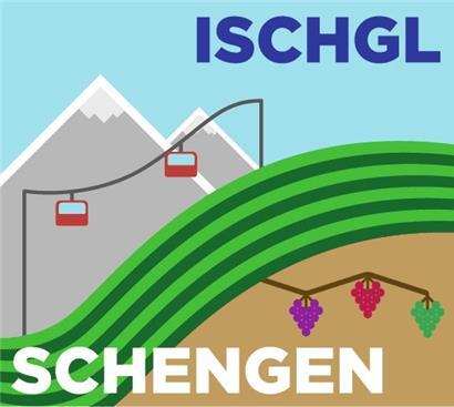 Schengen und Ischgl, eine Städtepartnerschaft zwischen Moselhängen und Skipisten
