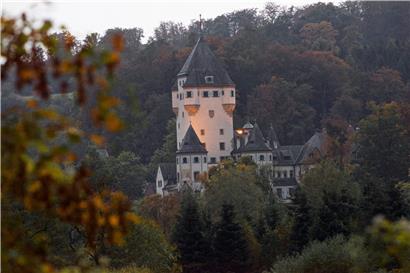 Schloss Berg ist die Hauptresidenz des Großherzogs
